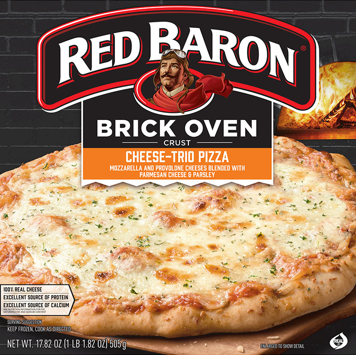 red baron pizza