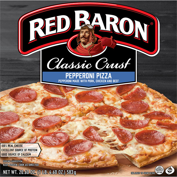 segment Wieg Geboorteplaats RED BARON® Pizzas